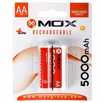 Pila Mox AA Recargable MOB2AA50 - 2 Unidades
