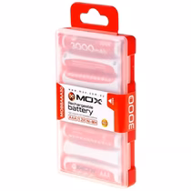 Pila Mox AAA Recargable MOB8AAA30 - 8 Unidades
