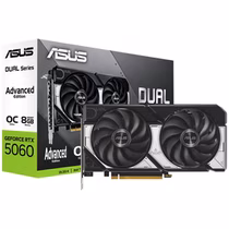 Placa de Vídeo Asus Dual GeForce RTX5060 OC Advanced 8GB GDDR7 PCI-Express