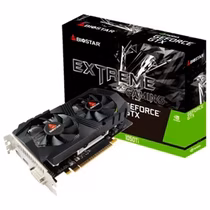 Placa de Vídeo Biostar Extreme Gaming GeForce GTX1050TI 4GB GDDR5 PCI-Express