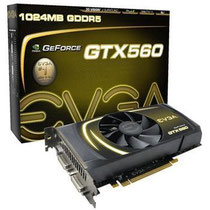Placa de Video EVGA GeForce GTX560Ti 1GB DDR5 PCI Express