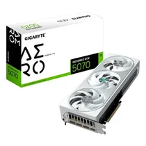 Placa de Video Gigabyte GeForce RTX5070 Aero OC 12GB GDDR7 PCI-Express