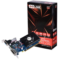 Placa de Video GoLine Radeon R5-230 1GB DDR3 PCI-Express