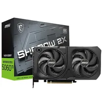 Placa de Vídeo MSI GeForce RTX5060TI Shadow 2X OC Plus 16GB GDDR7 PCI-Express