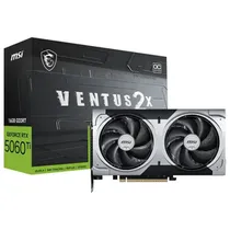 Placa de Vídeo MSI GeForce RTX5060TI Ventus 2X OC Plus 16GB GDDR7 PCI-Express