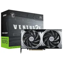Placa de Vídeo MSI GeForce RTX5070 Ventus 2X OC 12GB GDDR7 PCI-Express