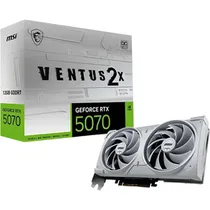 Placa de Video MSI GeForce RTX5070 Ventus 2X OC White 12GB GDDR7 PCI-Express