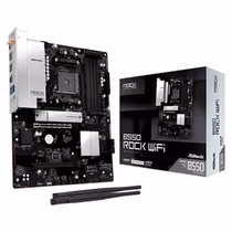 Placa Mãe Asrock B550 Rock Wi-Fi AMD Soquete AM4