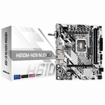 Placa Mãe Asrock H610M-HDV/M.2+ D5 Intel Soquete LGA 1700