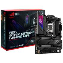 Placa Mãe Asus Rog Strix X670E-E Gaming Wi-Fi AMD Soquete AM5