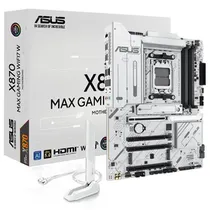 Placa Mãe Asus X870 Max Gaming Wi-Fi 7 W AMD Soquete AM5