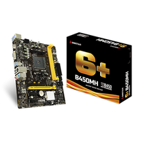 Placa Mãe Biostar 6+ B450MH AMD Soquete AM4