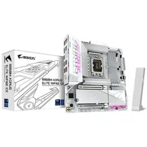 Placa Madre Gigabyte B860M Aorus Elite Wi-Fi 6E Ice Intel Socket LGA 1851