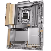 Placa Mãe Gigabyte X870E Aero X3D Wood AMD Soquete AM5 foto 1