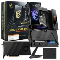 Placa Madre MSI Meg X870E Godlike AMD Soquete AM5
