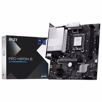 Placa Mãe MSI Pro H810M-B Intel Soquete LGA 1851