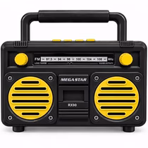 Rádio Mega Star RX90 SD / USB / Bluetooth