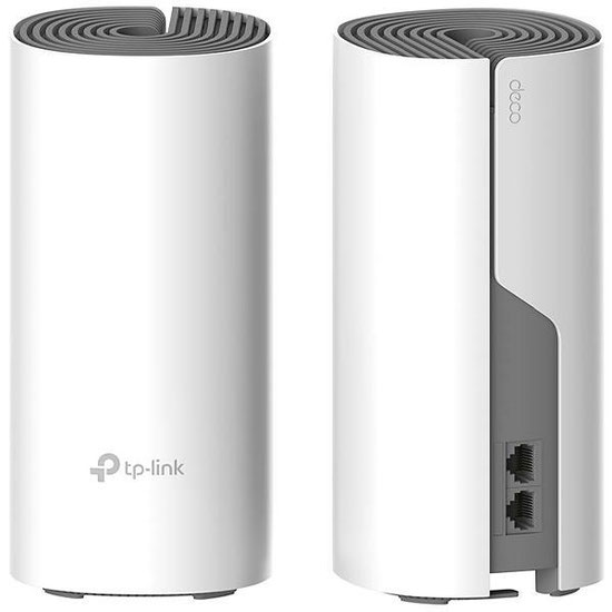 Kit TP-Link Deco E4 — AC1200 • 2 unidades • branco