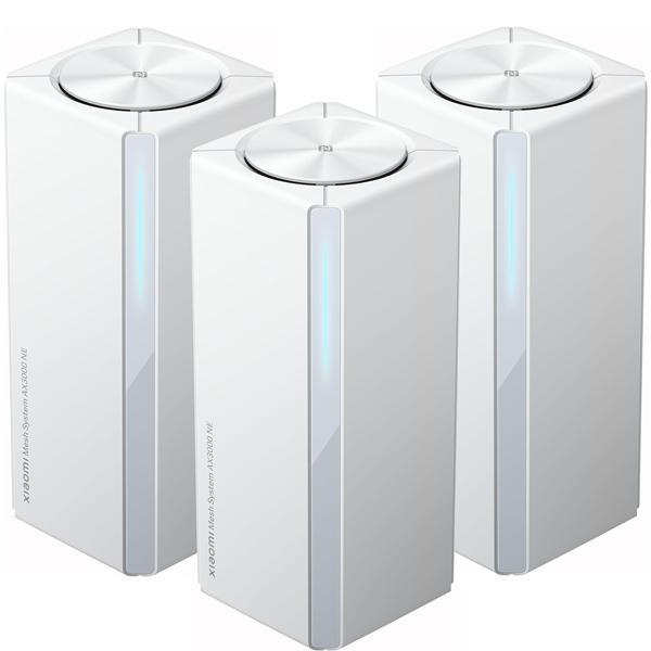 Roteador Wireless Xiaomi Mesh System AX3000 NE (3-Pack) 2402MBPS