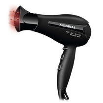 Secador de Cabelo Mondial Power Shine Black Ion SC-13 110V