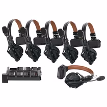 Sistema de Intercomunicação Hollyland Solidcom C1 PRO-6S Full Duplex 1.9GHz Anatel (Dual Battery)
