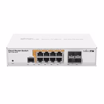 Switch Mikrotik CRS112-8P-4S-IN - 8 Portas