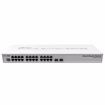Switch Mikrotik CRS326-24G-2S+RM L5 - 24 Portas