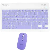 Teclado 4life FL030 Bluetooth Com Mouse foto 2