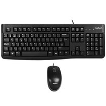 Teclado Logitech MK120 USB Com Mouse