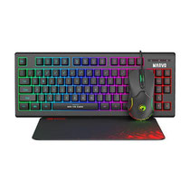 Teclado Marvo Scorpion CM310 USB Com Mouse / Mouse Pad