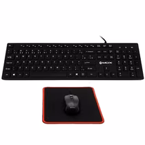 Teclado Mox MO-K351 USB Com Mouse / Mouse Pad