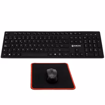 Teclado Mox MO-K351 Wireless Com Mouse / Mouse Pad