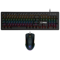 Teclado MSI Forge GK300 USB Com Mouse