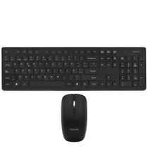 Teclado Philips C602 Wireless Com Mouse