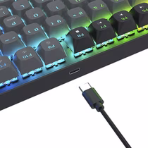 Teclado Redragon Dharma K740BG-RGB USB foto 2