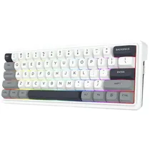 Teclado Redragon Ironguard Pro K722WGP-RGB-Pro Bluetooth foto 2
