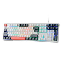 Teclado Redragon Trundle K668WBO-RGB USB-C foto 1