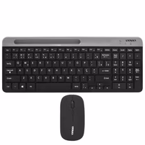 Teclado Satellite AK-611G Inalámbrico Con Mouse