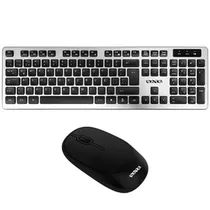 Teclado Satellite AK-762G Wireless Com Mouse