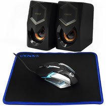 Teclado Satellite GK-41 USB Com Mouse / Mouse Pad / Caixa de Som foto 2