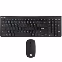 Teclado Smartfy TW01B Wireless Com Mouse