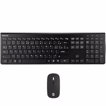 Teclado Smartfy TW02B Wireless Com Mouse