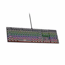 Teclado XO KB-07 RGB USB foto 1