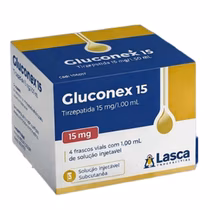 Tirzepatida Gluconex 15MG / 1ML