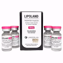 Tirzepatida Lipoland 15MG / 0.5ML - 4 Frascos