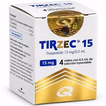 Tirzepatida Tirzec 15MG / 0.5ML - 4 Ampolas