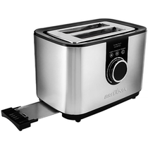 Tostadora Britania Concept Touch Inox BTR02I 220V foto 2