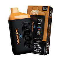 Vaper Descartável BLVK Bar Orange Kiwi 20000 Puffs