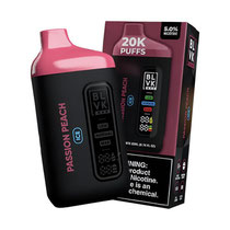 Vaper Descartável BLVK Bar Passion Peach 20000 Puffs