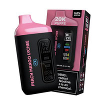 Vaper Descartável BLVK Bar Peach Mango Lychee 20000 Puffs